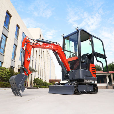Multipurpose 1.2 T Excavator Small Garden Excavator 2870*930*2030mm Dimension