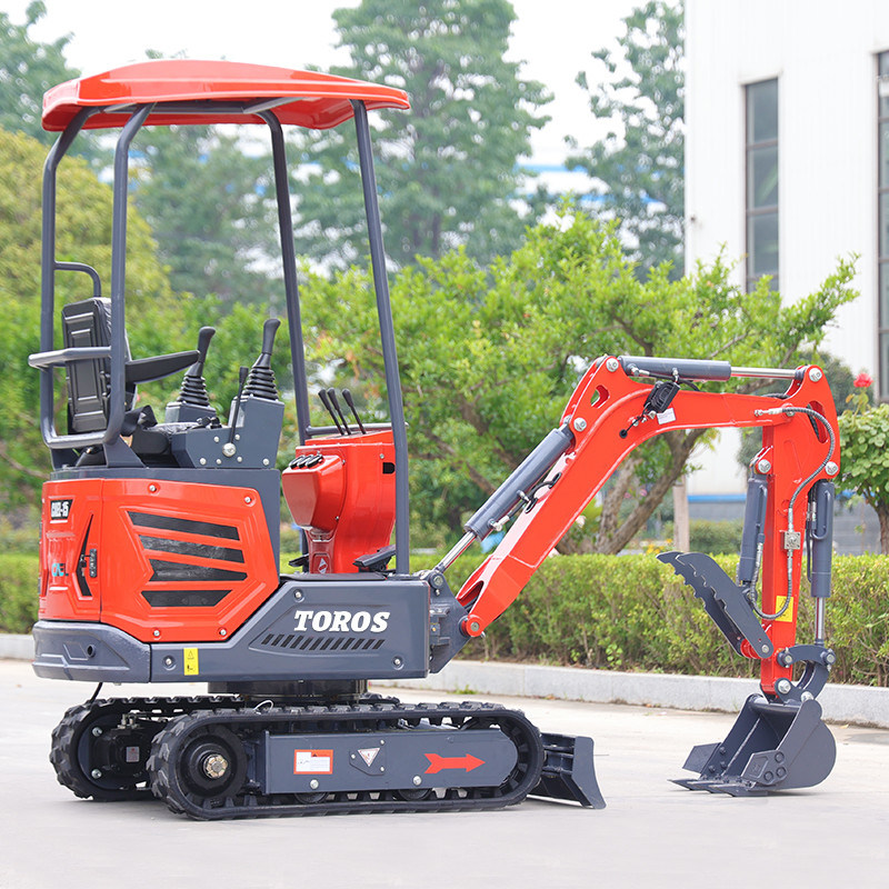 Multipurpose 1.2 T Excavator Small Garden Excavator 2870*930*2030mm Dimension