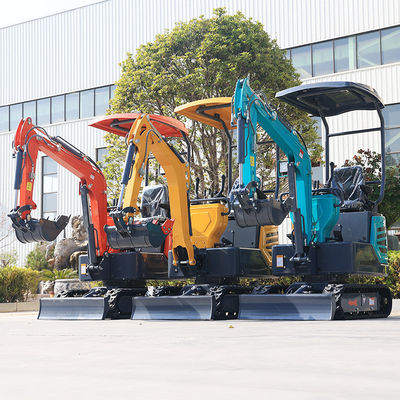 1.2 tonnellate di motore diesel Toros mini escavatore 22MPa pressione di esercizio