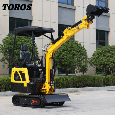 19KW Toros mini escavatore idraulico 1,5 tonnellate mini escavatore per uso domestico
