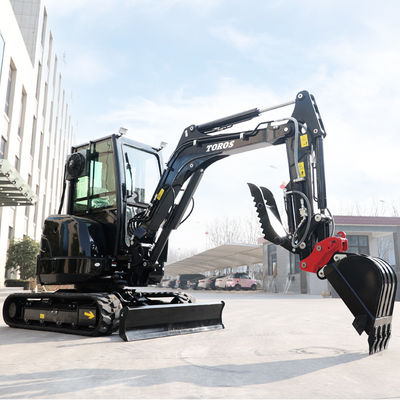 Toros 3,5 tonnellate Mini Digger Minibagger attrezzatura di scavo compatta