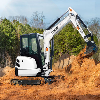 Toros 3,5 tonnellate Mini Digger Minibagger attrezzatura di scavo compatta