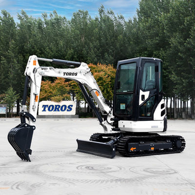 Toros 3,5 tonnellate Mini Digger Minibagger attrezzatura di scavo compatta