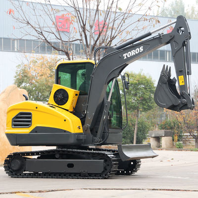 Altezza massima di scavo 4450 mm Mini Digger Machine con lunghezza di 1240 mm