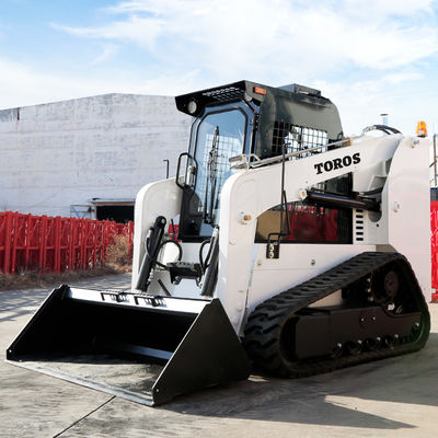 Epa4 Euro5 Compact Skid Steer Loader con motore idrostatico a interruttore idraulico