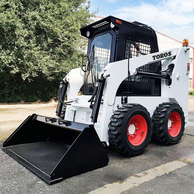 Epa4 Euro5 Compact Skid Steer Loader con motore idrostatico a interruttore idraulico