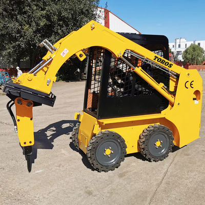 Epa4 Euro5 Compact Skid Steer Loader con motore idrostatico a interruttore idraulico