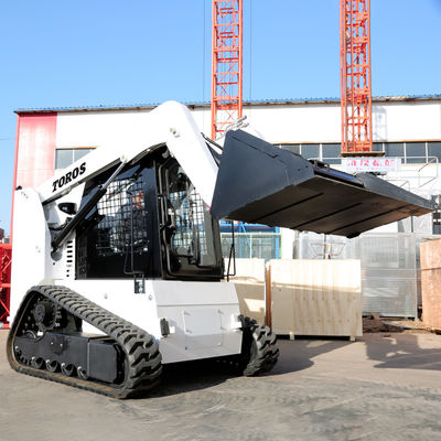 All Terrain Skid Steer Loader con motore Cummins B3.3 facile da manovrare