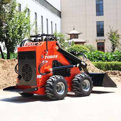 18.2KW Mini Skid Steer Loader Compatto Front End Loader Multiuso