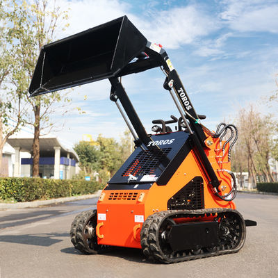 Capacità operativa 1000-1500Lbs Mini Skid Steer Loader Facile da controllare