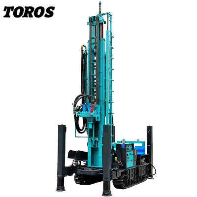 EURO 5 Certificato per la trivellazione di pozzi d'acqua con crawler 4100*1950*2600mm
