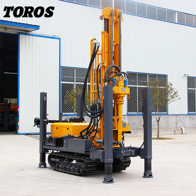 TOROS Power Diesel Hydraulic Crawler Drilling Rig con motore YUCHAI