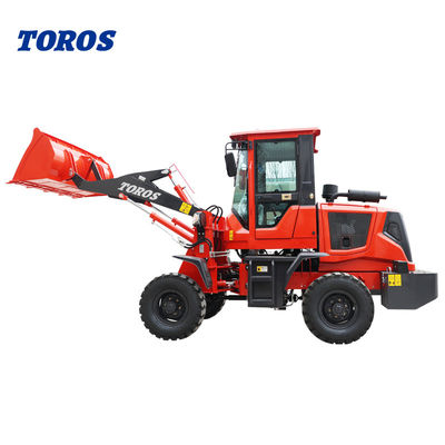 Potente motore EPA Mini Wheel Loader Machine per progetti di costruzione