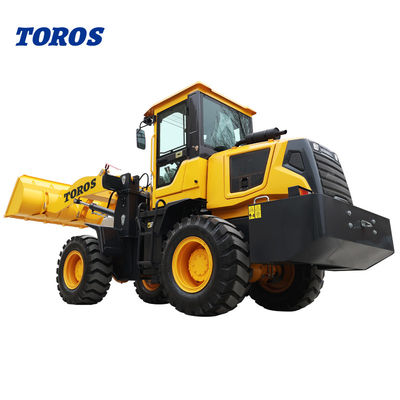 Potente motore EPA Mini Wheel Loader Machine per progetti di costruzione