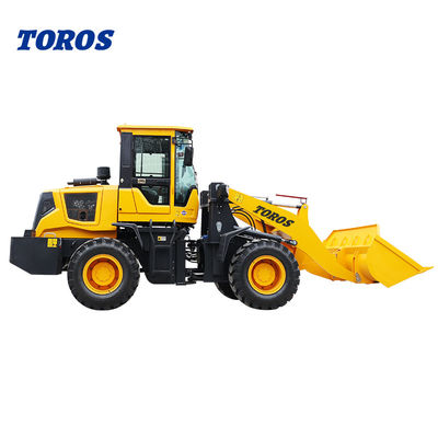 Potente motore EPA Mini Wheel Loader Machine per progetti di costruzione