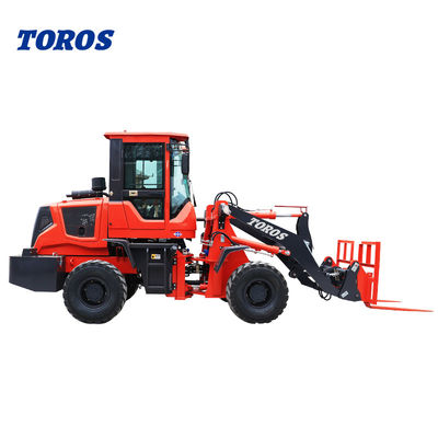 Potente motore EPA Mini Wheel Loader Machine per progetti di costruzione