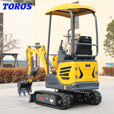 Mini escavatore idraulico diesel dei lavori municipali con max. Altezza di scavo 2490 mm