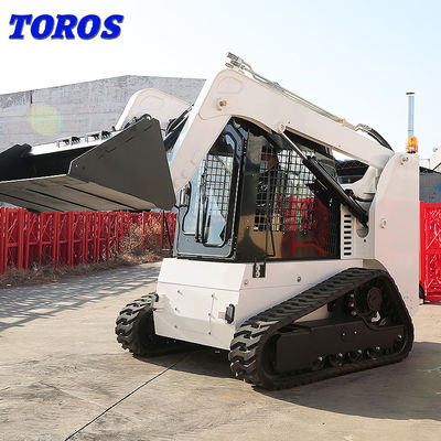 Ce Approvato Piccolo Slide Steer Track Loader Personalizzato Disponibile per lavori stradali