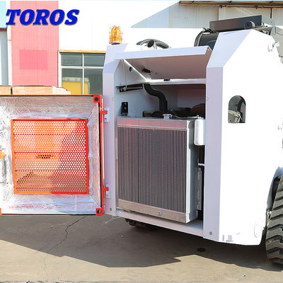 Lavori stradali 18.2KW Hidraulico Skid Steer Concrete Breaker Attachment