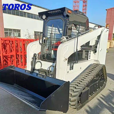 All Terrain Skid Steer Loader con motore Cummins B3.3 facile da manovrare