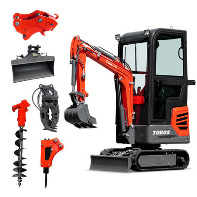 930 mm Larghezza del telaio 1200 kg Mini escavatore per costruzioni leggere