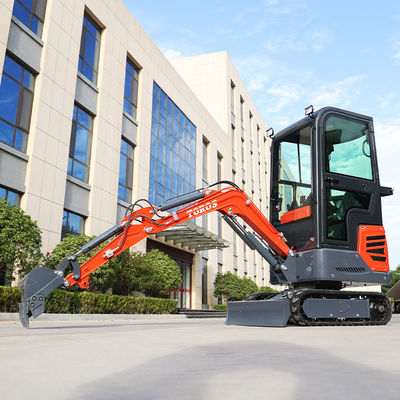 Mini escavatore idraulico leggero da 1,2 tonnellate 1745 mm Max.Dumping Height