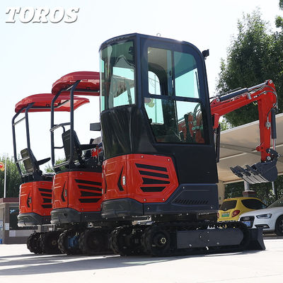1.2t Mini Backyard Excavator Piccola macchina da scavo 370mm