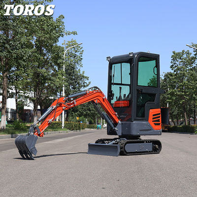 Scavatori leggeri Mini Crawler Max. profondità di scavo verticale 1655mm