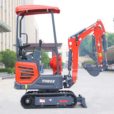 Mini escavatore a velocità regolabile 1.2T per progetti su piccola scala