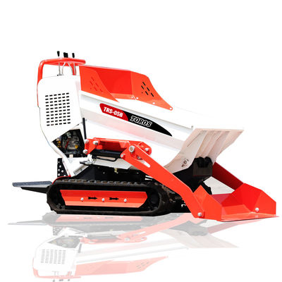 Supporto bianco rosso da 500 kg sul mini dumper per la manutenzione facile dell'agricoltura