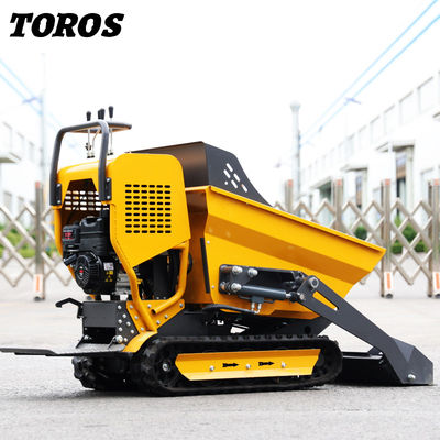 Giallo mini-dumpster a rotaia da 15-20 tonnellate con freni idraulici/aria
