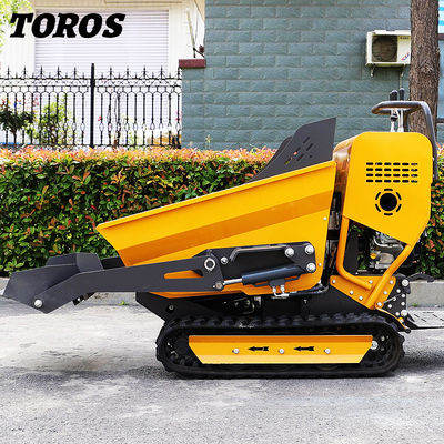 Supporto bianco rosso da 500 kg sul mini dumper per la manutenzione facile dell'agricoltura