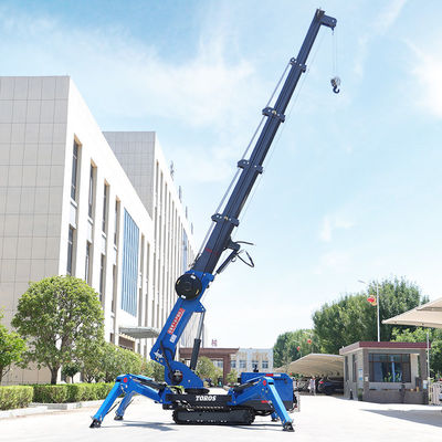 Spano 16.8m TOROS Tracked Spider Crane per ingegneria dello spazio stretto