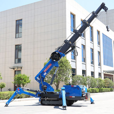 Spano 16.8m TOROS Tracked Spider Crane per ingegneria dello spazio stretto