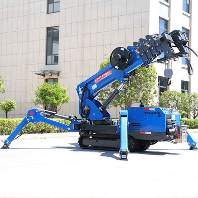Spano 16.8m TOROS Tracked Spider Crane per ingegneria dello spazio stretto