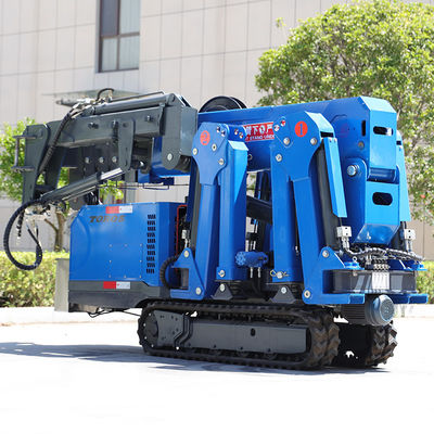 Commercial Blue Small Crawler Spider Crane 8000KG Facile funzionamento