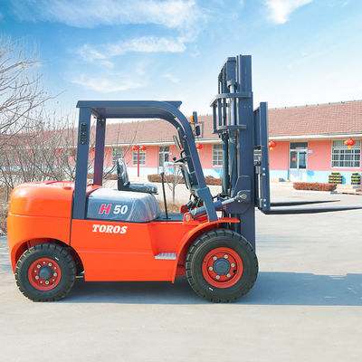Servito di sterzo carichi pesanti Motore diesel carrello elevatore 3-6m Altezza di sollevamento