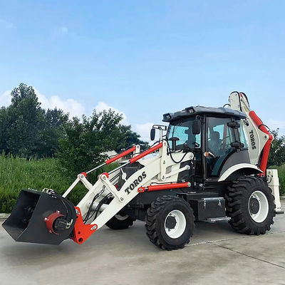 2500 kg attrezzature per caricatori di retroescalatori a ruote
