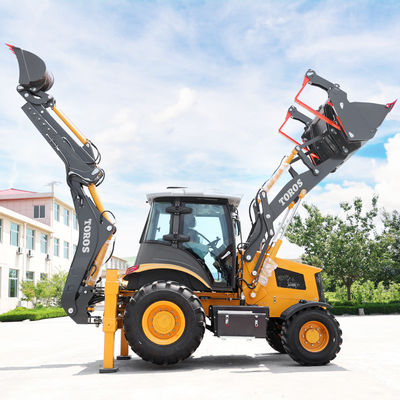 2500 kg caricatore a ruote retroescalatore grande retroescalatore multifunzione