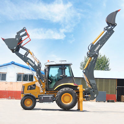 Alta efficienza della macchina con terna di scavo massima da 5800/7100 mm