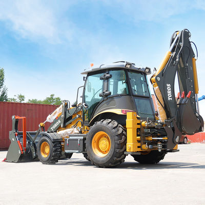 2500 kg caricatore a ruote retroescalatore grande retroescalatore multifunzione