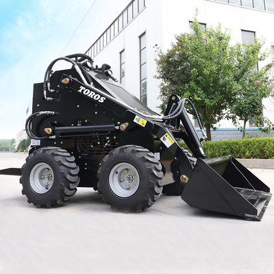 Capacità operativa 1000-1500Lbs Mini Skid Steer Loader Facile da controllare