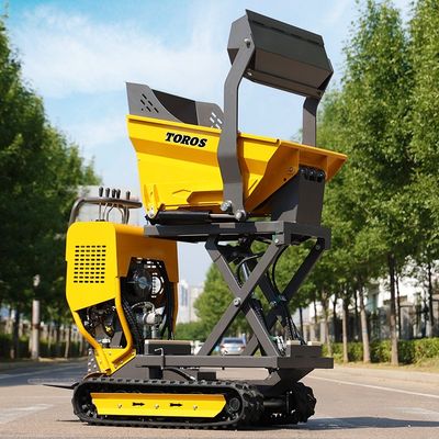 Efficiente Mini-Dumper 0,5 tonnellate 500 kg Carico massimo 1.1l Capacità di olio motore