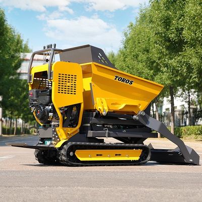 Velocità di camminata 1,7/3,5 Km/h Mini Crawler Dumper 10hp Potenza del motore Per l'arredamento del paesaggio