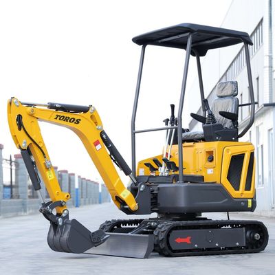 1.2 tonnellate mini escavatore idraulico per il trasporto tracciato centro distanza 920 mm