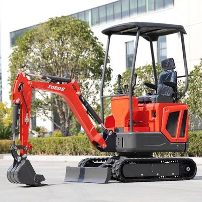Velocità di rotazione 10 giri al minuto Mini escavatore a trascinatore 16mpa Per progetti di costruzione
