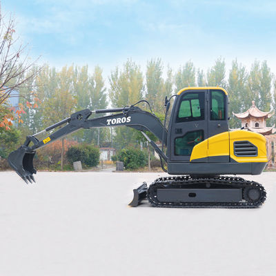 Altezza massima di scavo 4450 mm Mini Digger Machine con lunghezza di 1240 mm