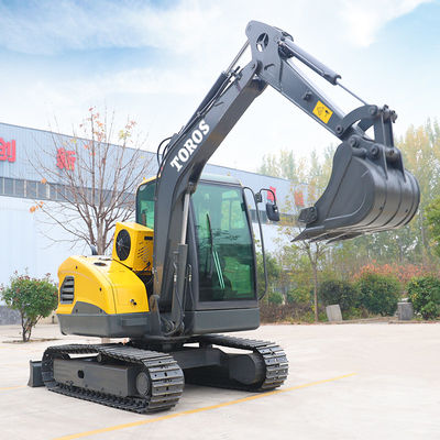 300 mm larghezza del binario Mini Digger Machine 3050 mm Max.Dumping Height
