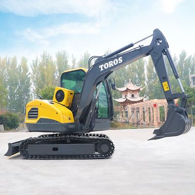 300 mm larghezza del binario Mini Digger Machine 3050 mm Max.Dumping Height