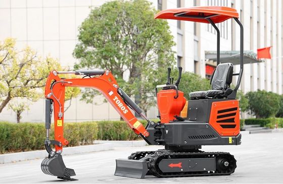 Mini escavatore 1200kg peso operativo, motore Kubota